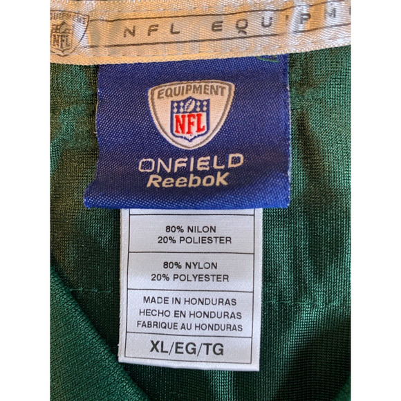 New York Jets Mark Sanchez #6 Green Reebok NFL Men's Jersey Size XL - Picture 3 of 8